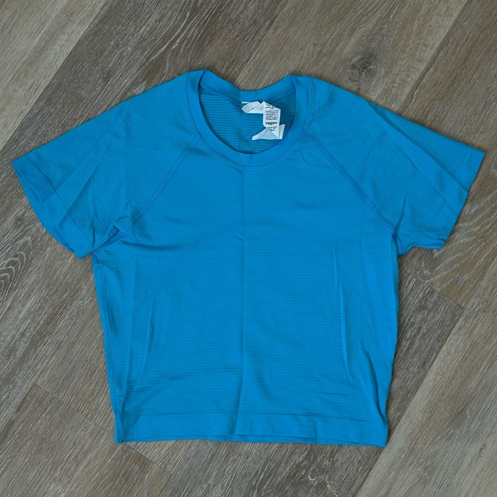 Lululemon Blue Swiftly Tech Short Sleeve